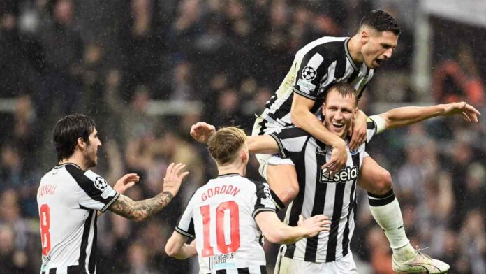 Newcastle United Bantai PSG