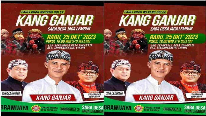 Pagelaran Wayang Golek Giriharja 3 Akan Digelar di Desa Sukaraja Ciamis, Catat Tanggalnya!