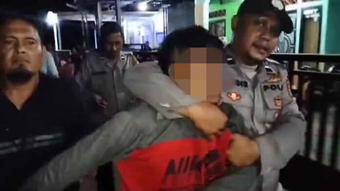 Pelaku Percobaan sabotase kereta api di Kota Banjar
