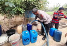 Pendistribusian Air Bersih untuk warga Kelurahan Situbatu Kota Banjar