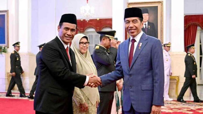 Presiden Jokowi Lantik Andi Amran Sulaiman Sebagai Menteri Pertanian