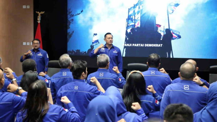 Rapat Pleno DPP Partai Demokrat, AHY Ajak Kader Fokus Menangkap Prabowo Subianto
