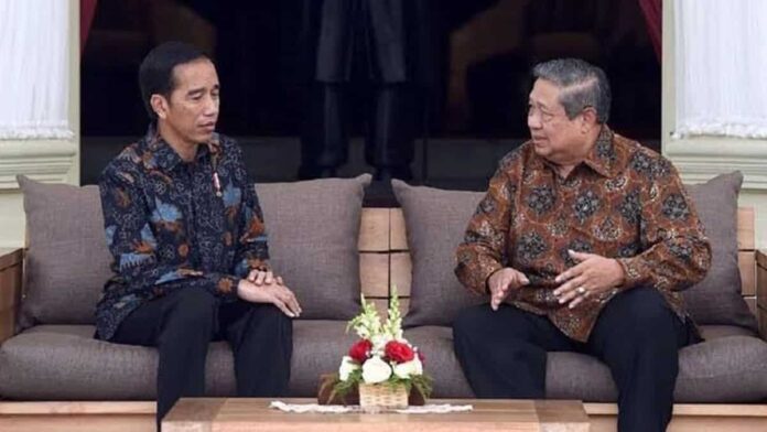Pertemuan SBY dan Jokowi di Istana Bogor