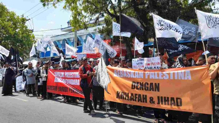 Aksi bela palestina banjar