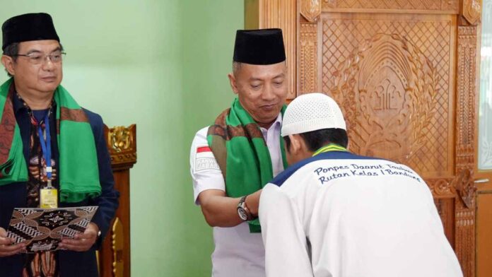 25 WBP Rutan Kelas I Bandung Lulus Wisuda Santri Ponpes Daarut Taubah