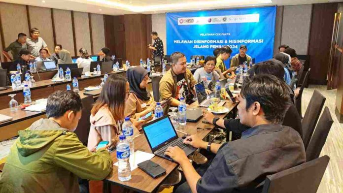 30 Jurnalis Dilatih untuk Bendung Hoax Jelang Pemilu 2024