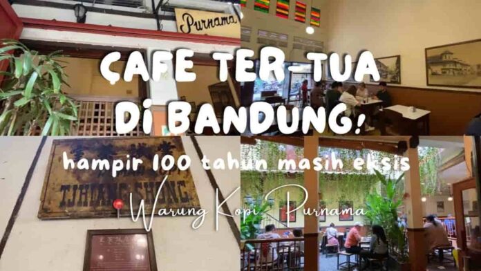 Cafe di Bandung Tempo Dulu