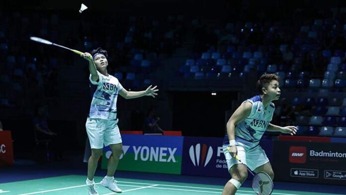 Dua Ganda Putri Indonesia Melaju ke Babak Kedua Hylo Open 2023