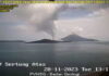 Gunung Anak Krakatau Kembali Erupsi