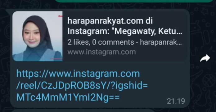 Hastag Mega tegur Ganjar