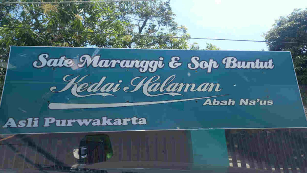 Kedai Makanan Pinggir Jalan di Majalengka