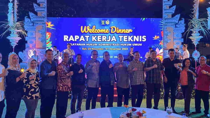 Kemenkumham Jabar Hadiri Rakernis Pelayanan Hukum Administrasi Hukum Umum
