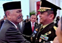 Luhut Menangis Saat Maruli Dilantik Jadi KSAD