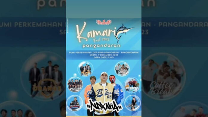 NDX AKA Bakal Meriahkan Kamari Fest Pangandaran, Catat Tanggalnya!