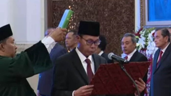 Nawawi Pomolango Dilantik Jadi Ketua KPK, Janji Berantas Korupsi