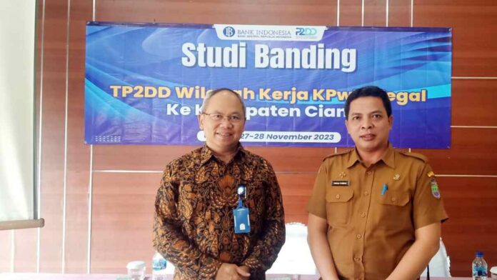 Raih Penghargaan TP2DD, Ciamis Jadi Pilihan BI Tegal untuk Studi Banding