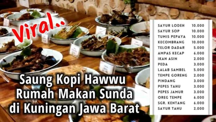 Rumah Makan Sunda di Kuningan