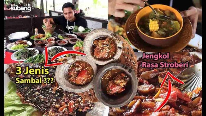 Rumah Makan Sunda di Subang