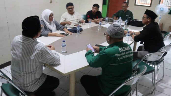 Silaturahmi BAZNAS dan PWI Kabupaten Bandung