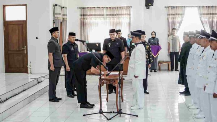 bupati Ciamis lantik kades