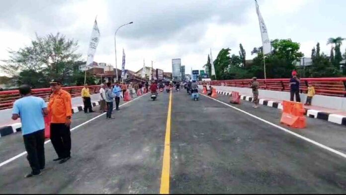 Jembatan Parungsari Banjar Dibuka