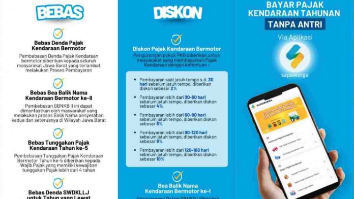 Pemutihan pajak kendaraan