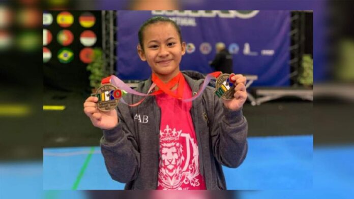 Aldhea Azarina Bharata, Siswa SD Banyuwangi Bawa 2 Emas di Kejuaraan Dunia Karate Portugal