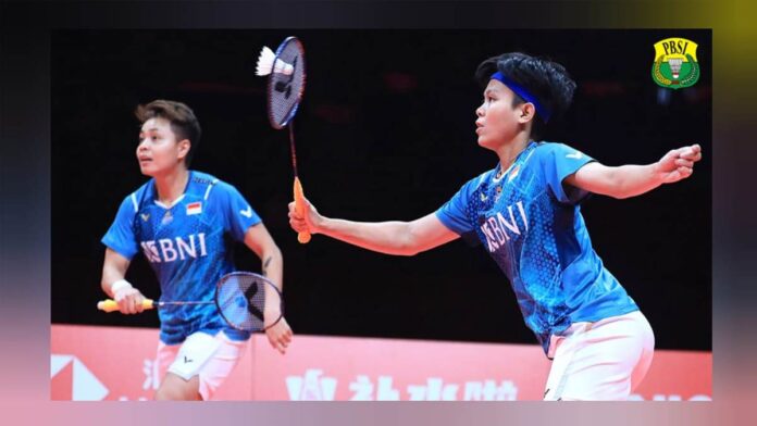 Apriyani dan Fadia Kalah dari Wakil China di BWF WTF 2023