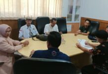 audiensi PWI dan Dinkes Kabupaten Bandung