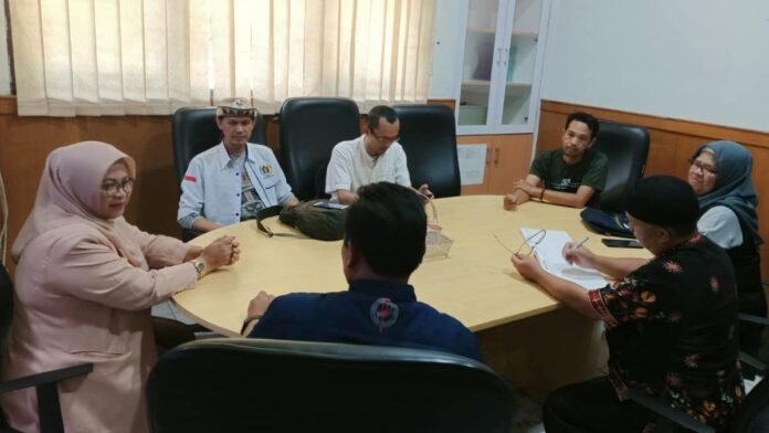 audiensi PWI dan Dinkes Kabupaten Bandung