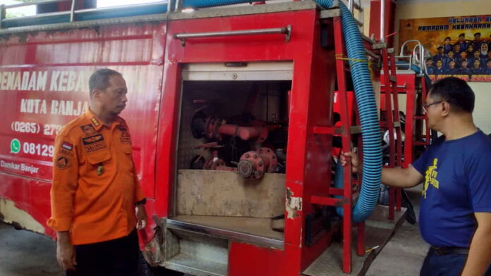 Bantuan CSR Mesin Pompa untuk Damkar Kota Banjar Dibatalkan