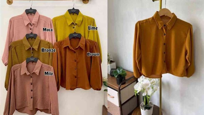Baju Crinkle Crop, Tampilannya Menarik dan Nyaman Digunakan