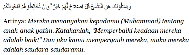 Batasan Umur Anak Yatim Lengkap dengan Penjelasan Ayatnya