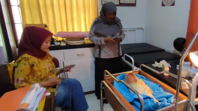 Bayi Dibuang di Eks Rumah Makan Padang Ciamis