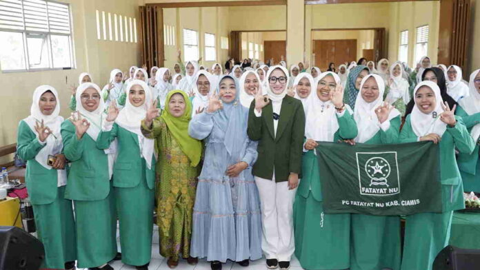 Fatayat NU Ciamis Makin Mantap Dukung Rina Saadah