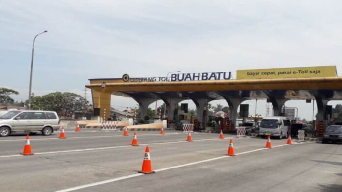 mobilitas warga menuju Kota Bandung jelangtahn baru cukup tinggi