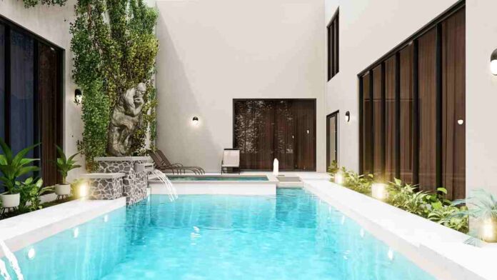 Hiasan Kolam Renang untuk Membuatnya Lebih Menarik