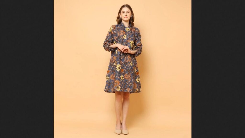 Model Dress Batik untuk Natal yang Elegan dan Menarik
