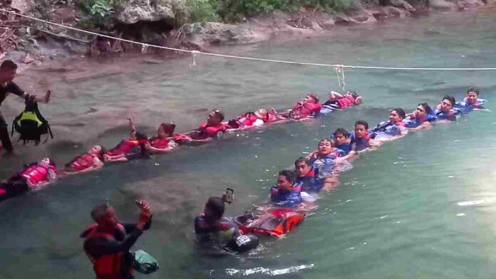 Obyek Wisata Body Rafting Citumang
