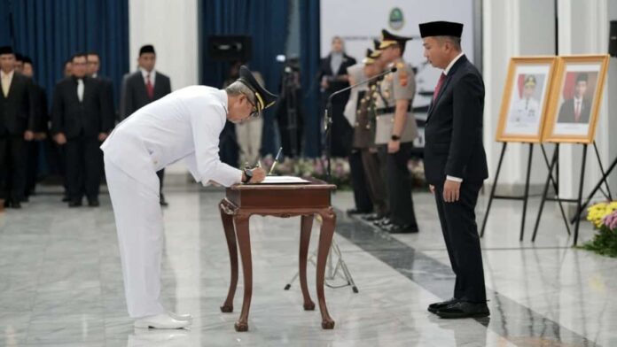 pelantikan Pj Wali Kota Cirebon