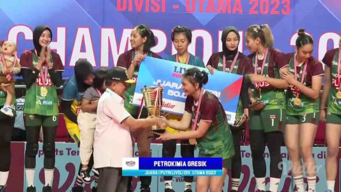 Petrokimia Juara Livoli Divisi Utama 2023 Putri