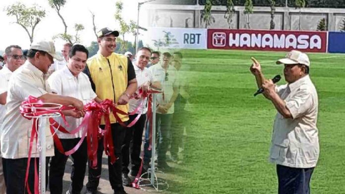 Resmikan Akademi Sepak Bola Garudayaksa
