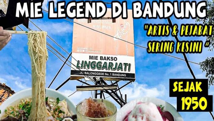 Rumah Makan Linggarjati Menjual Mie dan Jus Alpukat Legendaris