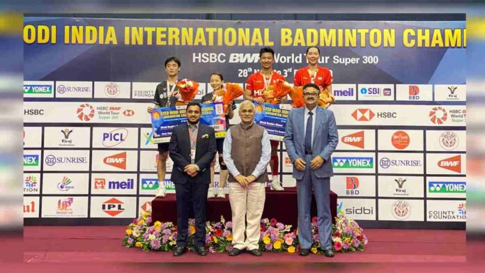 Taklukkan Pasangan Jepang, Dejan Gloria Raih Gelar Juara di Syed Modi India International 2023