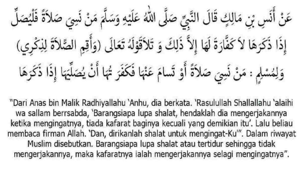 Cara Mengqodho Sholat Fardhu