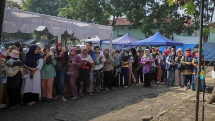 pelaksanaan GPM di Cimahi, Jawa Barat