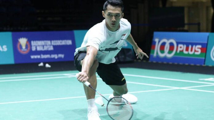 Jonatan Christie Kandas di Malaysia Open 2024