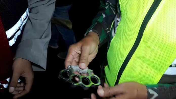 Kedapatan Bawa Keling, Seorang Pemuda Diamankan Petugas Patroli Gabungan Kota Banjar
