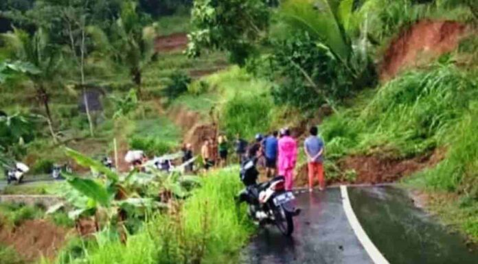 Tebing Longsor di Pamarican