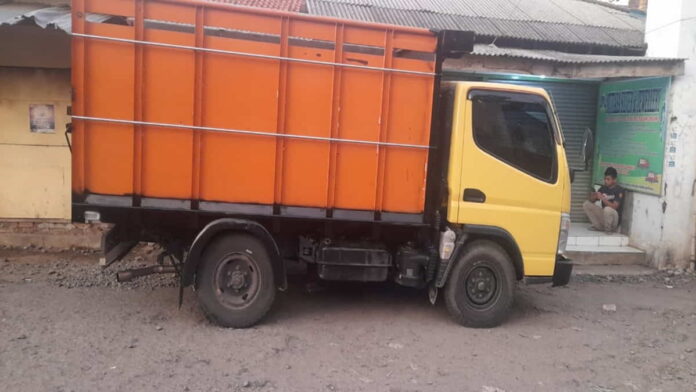 Pelarian Begal Truk di Bandung